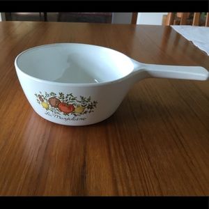 Small Corningware Saucepan, La Marjolaine